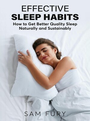 cover image of Effective Sleep Habits